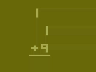 Basic Math title screen for Atari 2600